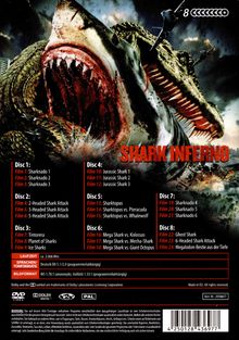 Shark Inferno (24 Filme auf 8 DVDs), 8 DVDs