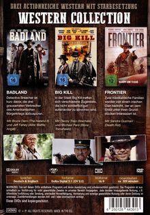 Western Collection (3 Filme), 3 DVDs