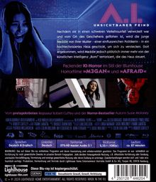 A.I. - Unsichtbarer Feind (Blu-ray), Blu-ray Disc