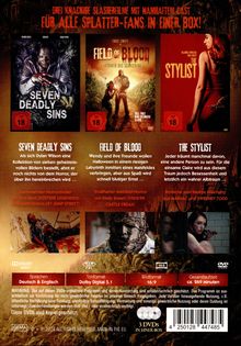 Splatter of Blood Collection, 3 DVDs