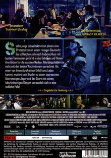 Intensiver Survival-Slasher. Der Geheimtipp vom FANTASY FILMFEST. Ungeschnittene Fassung. Sechs Umweltaktivisten planen Protest.