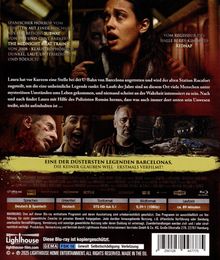 SPANISCHER HORROR, Mischung aus SUBWAY (1985) und THE MIDNIGHT MEAT TRAIN (2008), dunkel, laut, unterirdisch, tödlich.