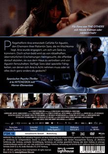 "Pflegehelferin Ana entwickelt Gefühle für Agustín, den Ehemann ihrer Patientin Sara, die im Wachkoma liegt. Psycho-Thriller."