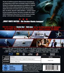 "Great White Waters – Die Cocaine-Sharks kommen!" In einem stürmischen Meer wird eine Kokainlieferung vermisst.