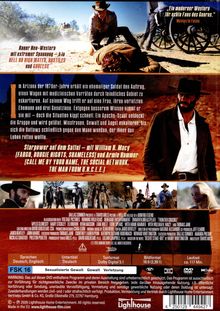 FSK 16, "Rauer Neo-Western" und Inhalt über Soldaten und Outlaws im 1870er-Arizona. Cover zeigt Cowboy-Szenen.