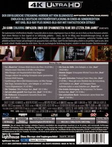 4K Ultra HD, deutscher Horror-Hit von Blumhouse. Taube Autorin kämpft gegen maskierten Eindringling. FSK 16.