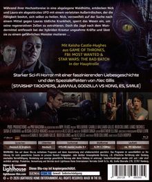 Texte über die Handlung: Nick und Laura finden ein UFO mit einem Alien. Er sucht ein Heilmittel für Laura. Monster-Mutation.  
