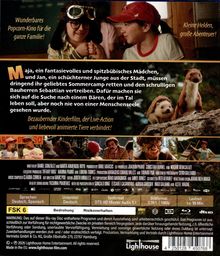"Wunderbares Popcorn-Kino für die ganze Familie! Kleine Helden, große Abenteuer! Maja und Jan retten ihr Sommercamp."