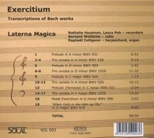 Johann Sebastian Bach (1685-1750): Kammermusik "Exercitium", CD