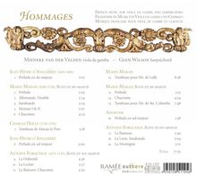 Mieneke Van Der Velden - Hommages, CD