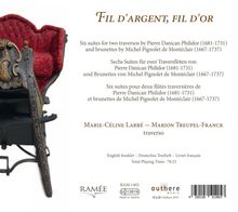 Pierre Dancian Philidor (1681-1731): 6 Suiten für 2 Flöten, CD