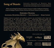 Song of Beasts - Fantastische Tierwesen im mittelalterlichen Lied, CD