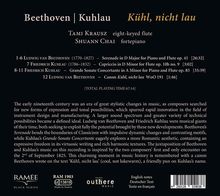 Friedrich Kuhlau (1786-1832): Musik für Flöte &amp; Klavier - "Kühl,nicht lau", CD