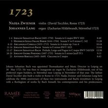 Nadja Zwiener &amp; Johannes Lang - 1723, CD