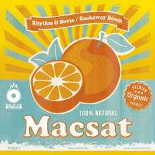 Jaya The Cat &amp; Macsat: Jaya The Cat Vs. Macsat (Limited-Edition) (Split 10") (Transparentes Splattervinyl in orange und grün), Single 10"