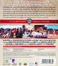 Die sieben Schläge des gelben Drachen (Blu-ray), Blu-ray Disc