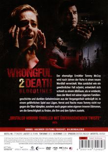 „WRONGFUL DEATH 2: BLOODLINES.“ Ein Thriller mit Tommy McCoy, Verwicklungen und überraschenden Wendungen.