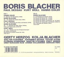 Boris Blacher (1903-1975): Quintett für Flöte, Oboe &amp; Streichtrio, 2 CDs