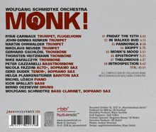 Wolfgang Schmidtke (geb. 1956): Monk!, CD