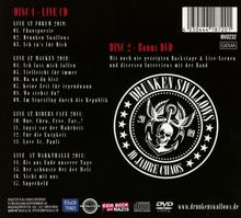 Drunken Swallows: 10 Jahre Chaos: Live, 1 CD und 1 DVD