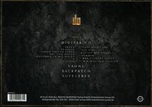 Text in der Mitte: "INHALT DIGIPAK CD INTRO 24 KARAT...". Oben ist ein goldenes Logo auf dunklem Hintergrund.
