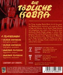 Ti Lung - Die tödliche Kobra (Blu-ray &amp; DVD), 1 Blu-ray Disc und 1 DVD