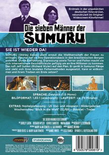 Die sieben Männer der Sumuru - Kino Trivial, DVD