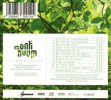 Continuum: Mayenschein, CD