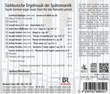 Gerhard Weinberger - Süddeutsche Orgelmusik der Spätromantik, CD