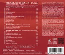 Gesche Geier - Solang du lebest, ist es Tag, CD