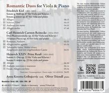 Heinrich XXIV. Reuß zu Köstritz (1855-1910): Sonate für Viola &amp; Klavier G-Dur op.22, CD