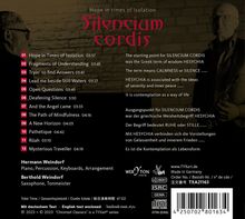 Hermann &amp; Berthold Weindorf - Silencium cordis, CD