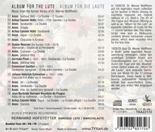 Bernhard Hofstötter - Album für die Laute, CD