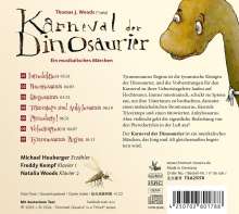 Tom Woods (geb. 1969): Karneval der Dinosaurier (Ein musikalisches Märchen), CD