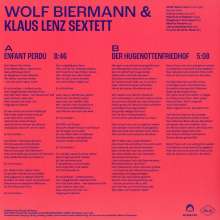 Wolf Biermann &amp; Klaus Lenz: Enfant Perdu / Der Hugenottenfriedhof (Limited Edition), Single 10"