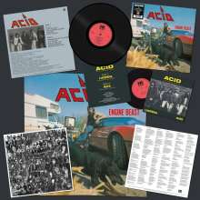 Acid (Metal): Engine Beast (Black Vinyl), 1 LP und 1 Single 7"