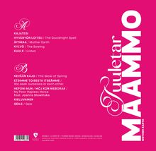 A-Seite: KAJATESI, HYVÄNYÖN LOITSU, ÄITIMAA, KYLVÖ, KUULE. B-Seite: KEVÄÄN KAJO, ETSIMME TOISESTA ITSEÄMME, HEPONI MUN, KIELUVAINEN. Logo.