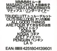 Masako Ohta &amp; Matthias Lindermayr: Mmmmh, CD