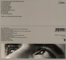 Ein Cover mit Liedtiteln und Musikcredits. Oben rechts ein "Dorea" Logo. Unten ein schwarz-weißes Bild von nahen Augen.