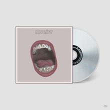 Text: "SPIRIT SHAKE" auf Zähnen, "moonist" oben. Illustration eines offenen Mundes, CD rechts daneben.