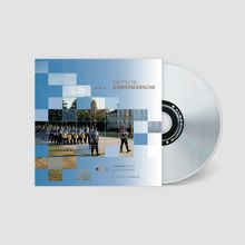 Text: "DEUTSCHE ARMEEMÄRSCHE, Band 2, das Musikkorps der Bundeswehr, OTL Christoph Scheibling". CD und Cover mit Marschband.
