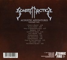 Sonata Arctica: Acoustic Adventures: Volume Two, CD