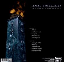 Jag Panzer: The Fourth Judgement (180g) (Limited Edition) (Transparent / Black Marbled Vinyl), LP