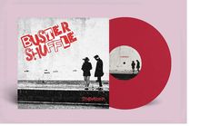 "Buster Shuffle" in roter Schrift, "Together" unten. Schwarz-weißes Cover mit zwei Personen, rote Schallplatte daneben.