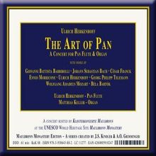 Musik für Panflöte &amp; Orgel - The Art of Pan, CD