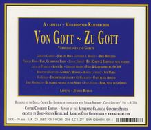 Maulbronner Kammerchor  - Von Gott zu Gott, CD