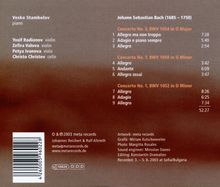Johann Sebastian Bach (1685-1750): Klavierkonzerte BWV 1052,1054,1058, CD