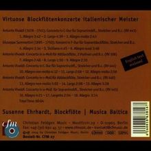 Susanne Ehrhardt - Virtuose Blockflötenkonzerte, CD