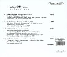 Friedhelm Döhl (1936-2018): Streichquartett "Sound of Sleat", CD