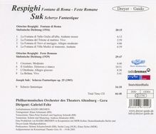 Ottorino Respighi (1879-1936): Fontane di Roma, CD